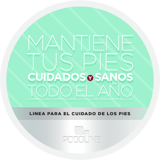 La línea de productos Podoline mantiene tus pies cuidados y sanos todo el año.